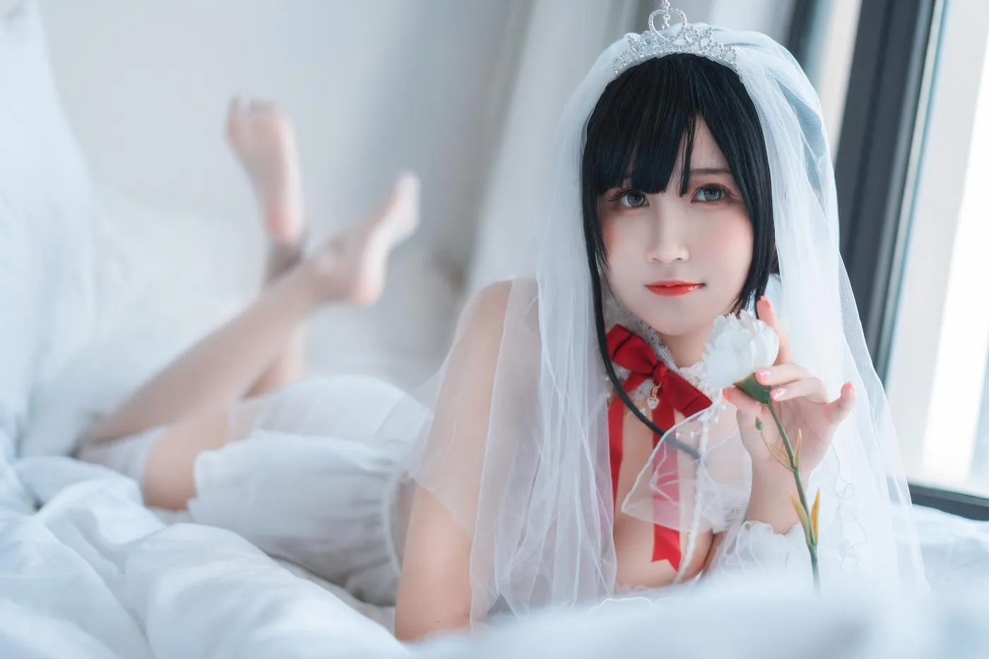 三度_69 – NO.57 婚纱孔雀翎 [24P]插图6